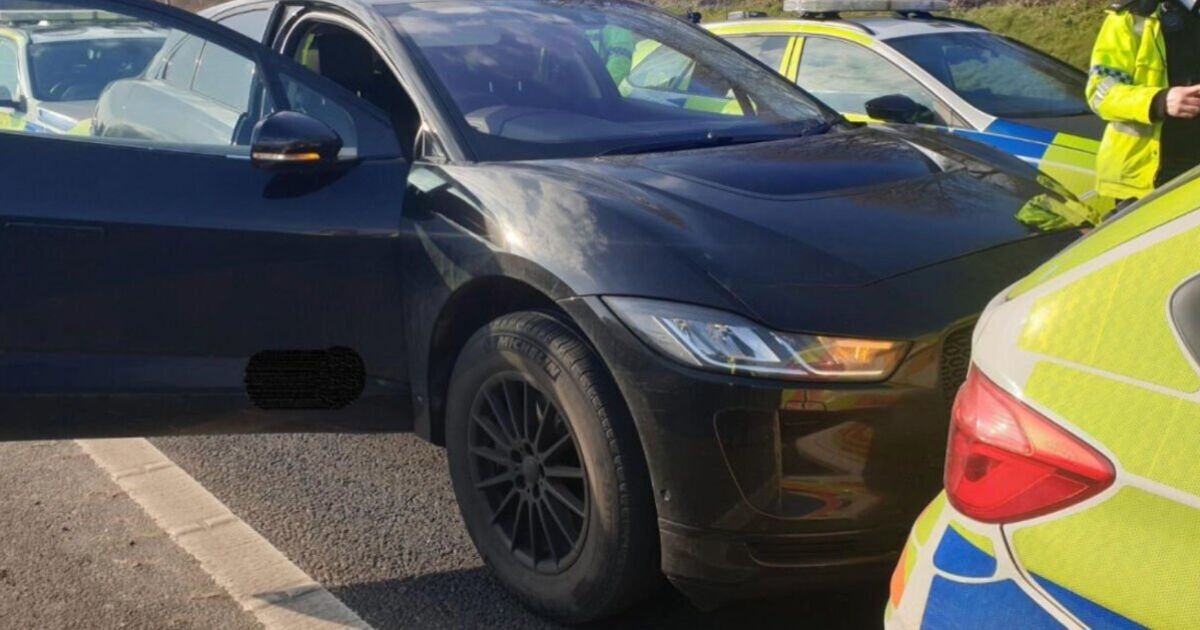 Driver’s £70k Jaguar EV ‘goes rogue and starts flying down motorway at 100mph’