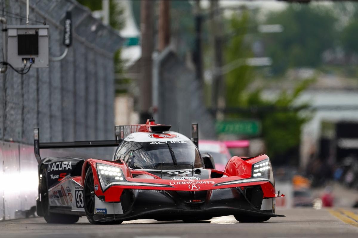 Yelloly Pushes Acura To IMSA Pole In Detroit